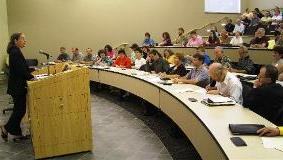 Flory Auditorium in the Science Center, North Manchester Campus